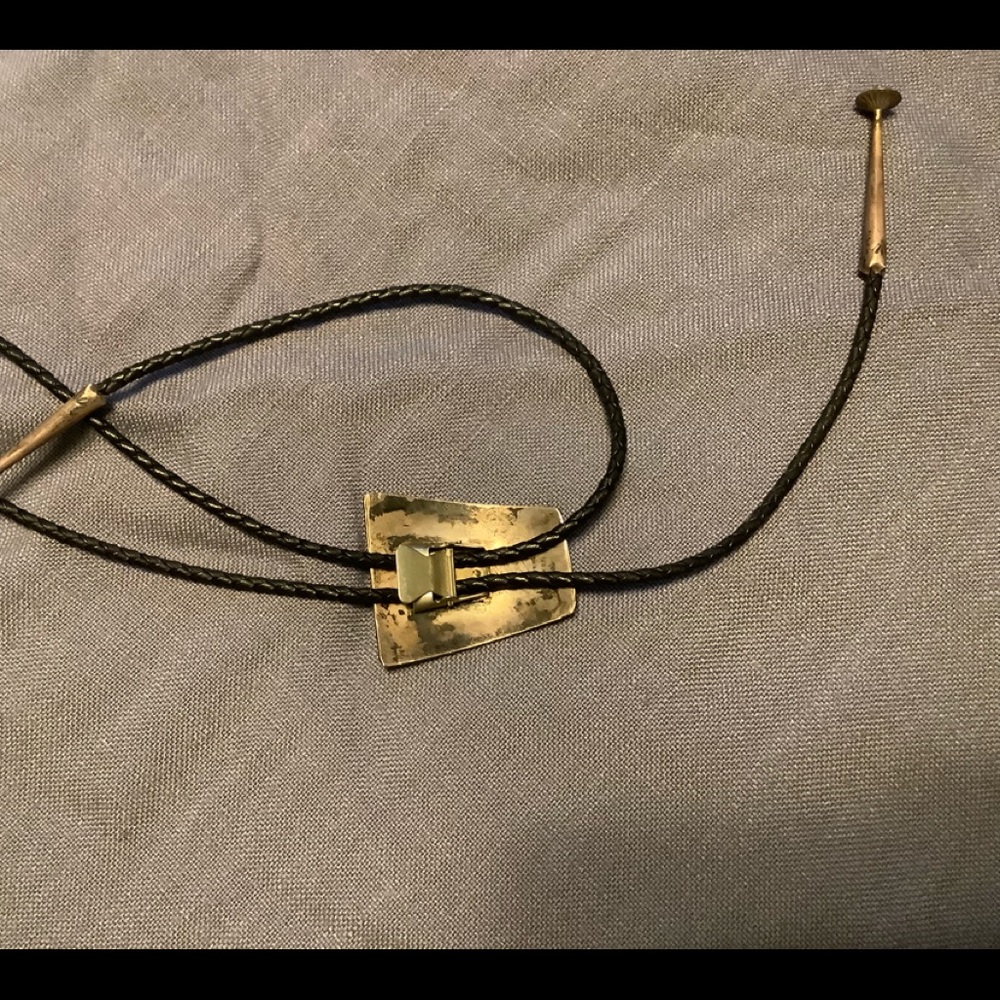 STERLING EAGLE BOLO TIE - Picture 4 of 4